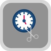 besnoeiing tijd vector icoon ontwerp