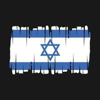 Israël vlag vector illustratie