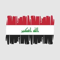 Irak vlag vector illustratie