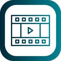 video editor vector icoon ontwerp