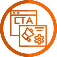 cta vector icoon ontwerp