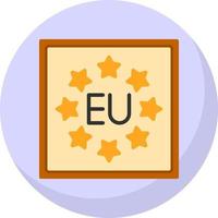 EU vector icoon ontwerp