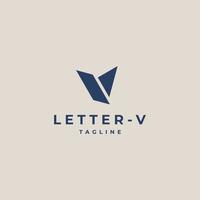 letter v logo pictogram ontwerpsjabloon vector