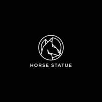 paard logo symbool vector,plat vector