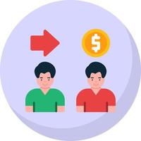 lening geld vector icoon ontwerp