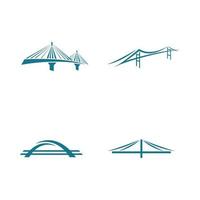 brug logo sjabloon vector pictogram