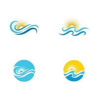 watergolf pictogram vector