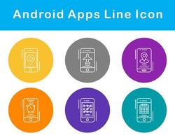 android apps vector icoon reeks