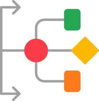 stroomdiagram vector pictogram