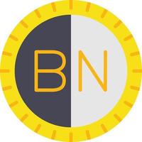 Brunei wijzerplaat code vector icoon
