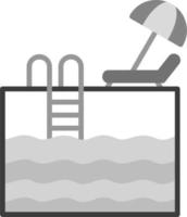 zwembad vector pictogram