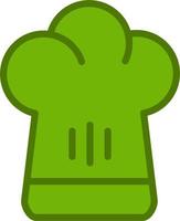 chef hoed vector icon