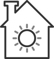 zon vector pictogram