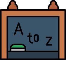 schoolbord vector pictogram