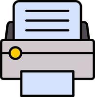 printer vector pictogram