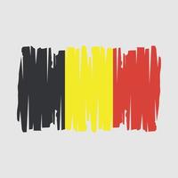 vlag van België vector illustratie