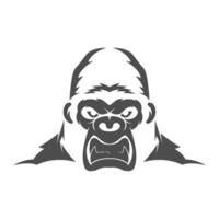 gorilla logo icoon ontwerp vector