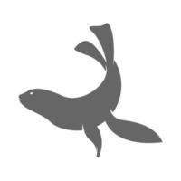 zegel icoon logo ontwerp vector