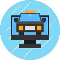 taxi vector icoon ontwerp