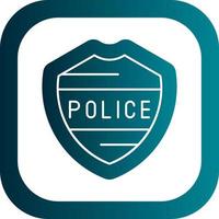 Politie vector icoon ontwerp