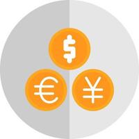 valuta vector icoon ontwerp