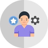 werknemer vaardigheden vector icoon ontwerp
