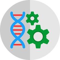 genetisch bouwkunde vector icoon ontwerp