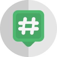 hashtags vector icoon ontwerp