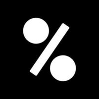 percentage vector icoon ontwerp