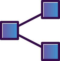 project diagram vector icoon ontwerp