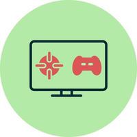 online gaming vector icoon