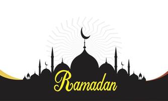 Ramadan kareem creatief poster ontwerp vector