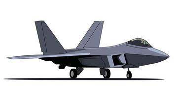 ons f22 roofvogel stealth Jet vechter illustratie vector