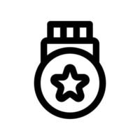 medaille icoon voor uw website ontwerp, logo, app, ui. vector