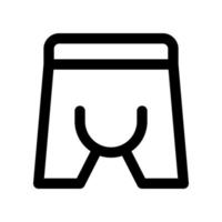 ondergoed icoon voor uw website ontwerp, logo, app, ui. vector