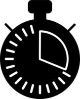 stopwatch vector pictogram