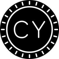 Cyprus wijzerplaat code vector icoon