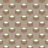 dak tegels vector concept gekleurde naadloos patroon