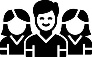 teamwerk vector pictogram