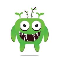 schattig vector illustratie monster ontwerp