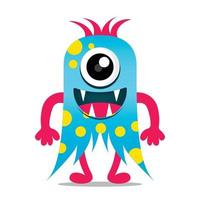 schattig illustratie mascotte monster ontwerp kawaii vector