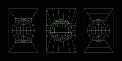 reeks van globaal symbool in rechthoek voor element vector