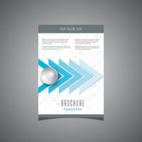 Brochure ontwerpsjabloon vector