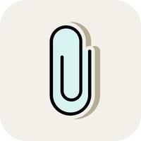 paperclip vector icoon ontwerp