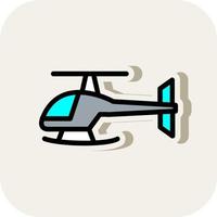 helikopter vector icoon ontwerp