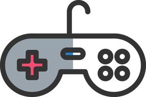 gamepad vector icoon ontwerp