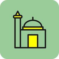 moskee vector icoon ontwerp