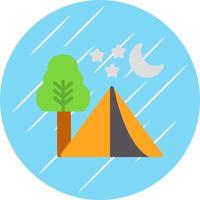 camping vector icoon ontwerp