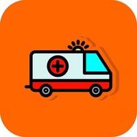 ambulance vector icoon ontwerp