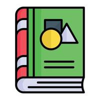 modern vector icoon van geometrie boek, gemakkelijk naar gebruik vector